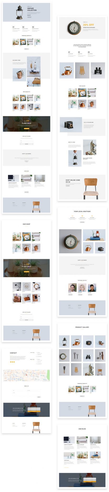 Boutique Layout Pack
