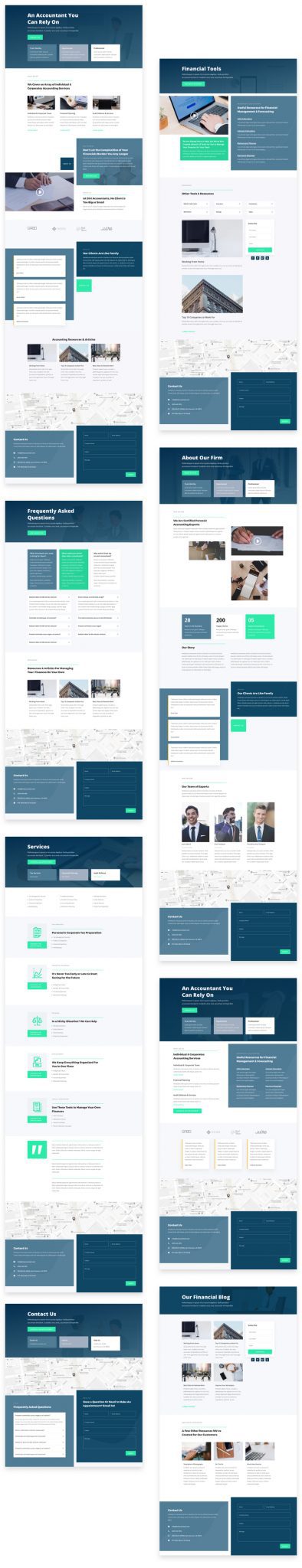Accountant Layout Pack