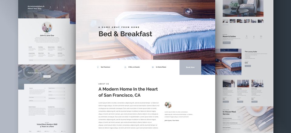 Bed and Breakfast Layout Pack