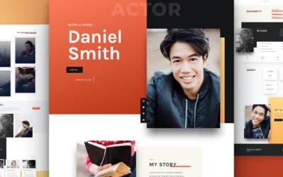 Actor CV Layout Pack