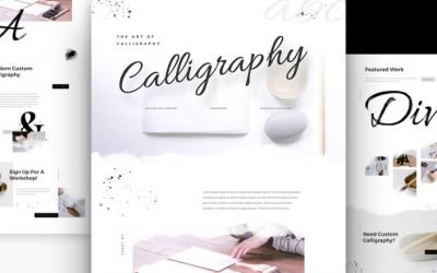Calligrapher Layout Pack