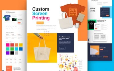 Screen Printing Layout Pack