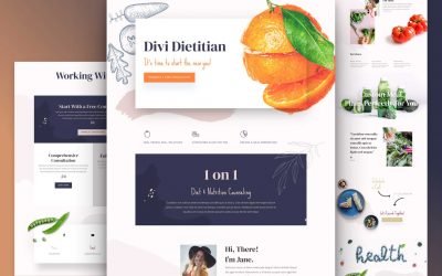 Dietitian Layout Pack