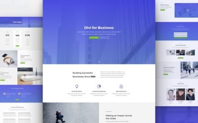 Business Agency Layout Pack