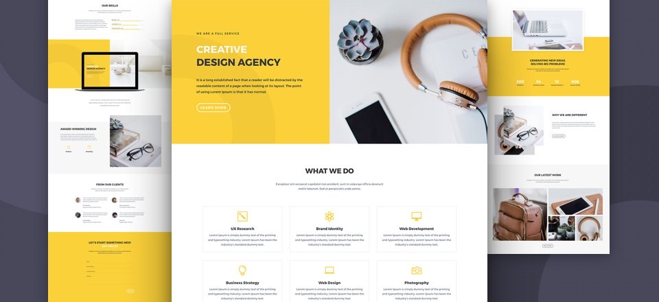 Design Agency Layout Pack