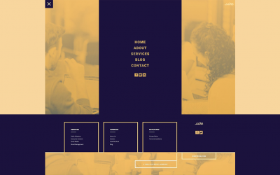Header & Footer for PR Firm Layout Pack