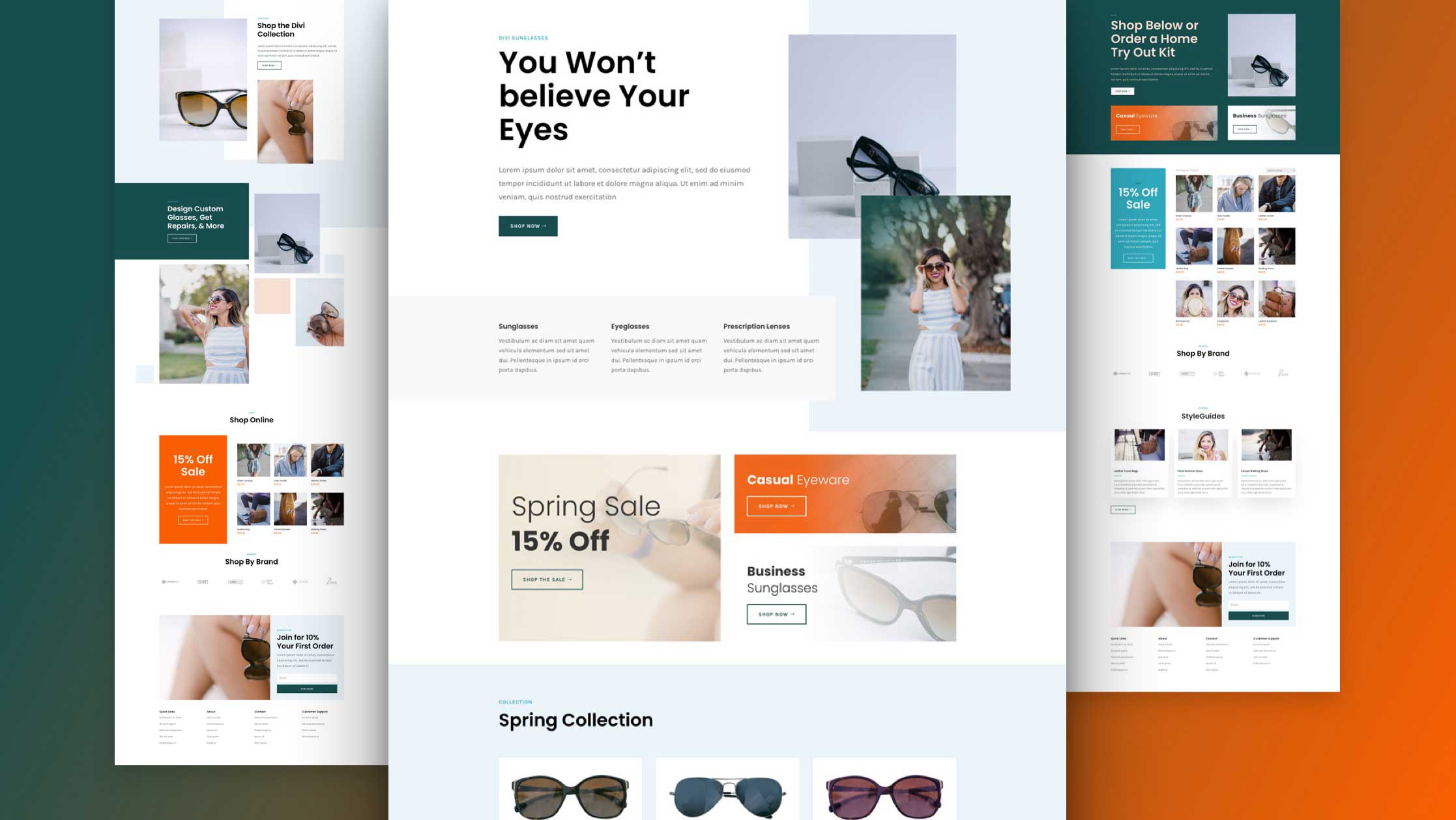 Sunglasses Shop Layout Pack