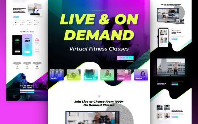 Virtual Fitness Layout Pack